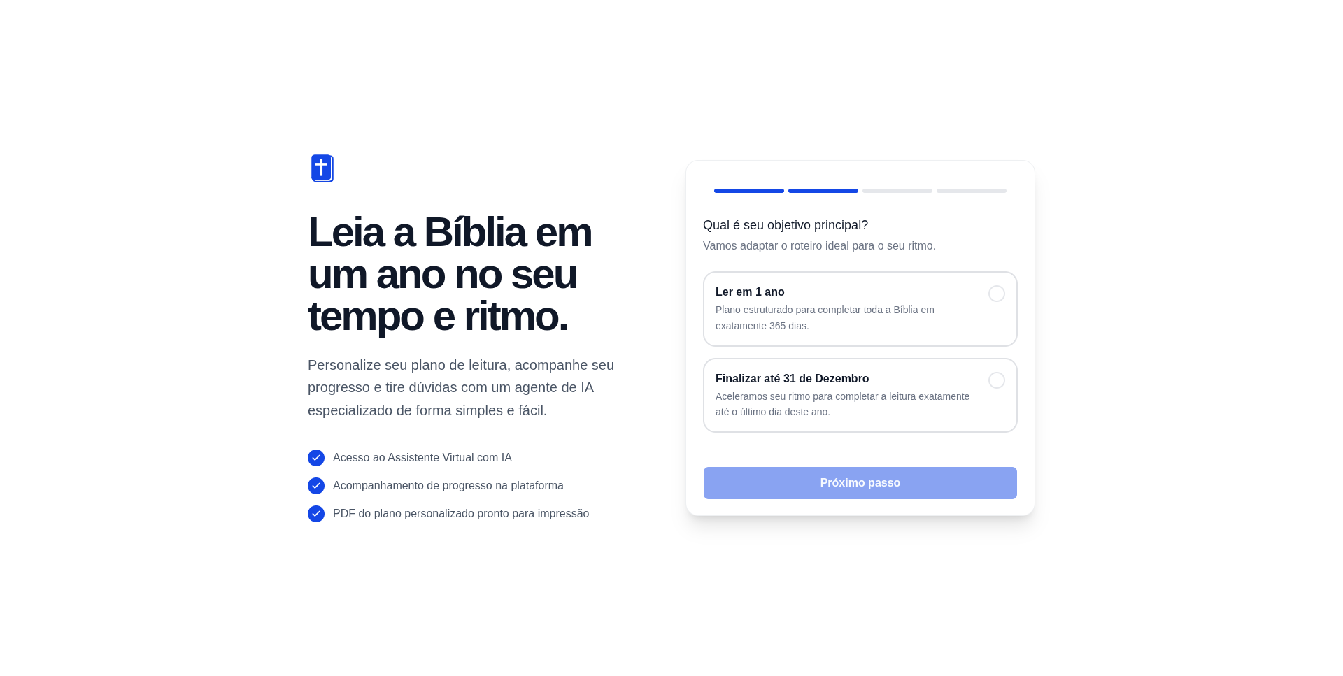 Bible-365 Landing Page