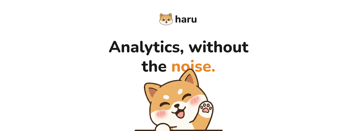 Haru Analytics Banner
